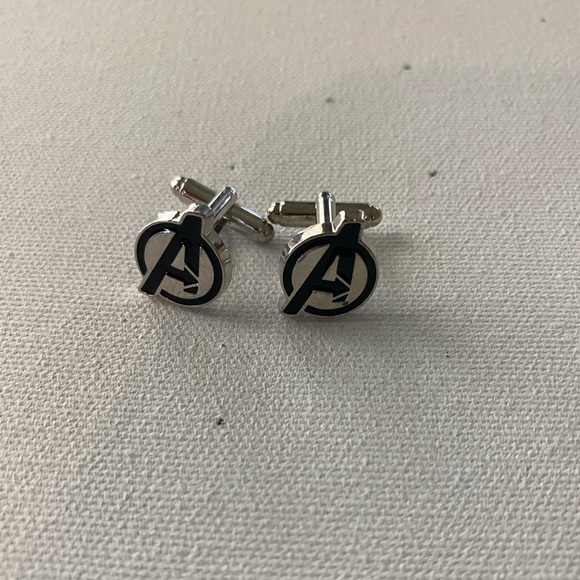 Marvel Other - New Avengers Logo Cufflinks – Perfect for Marvel Fans!